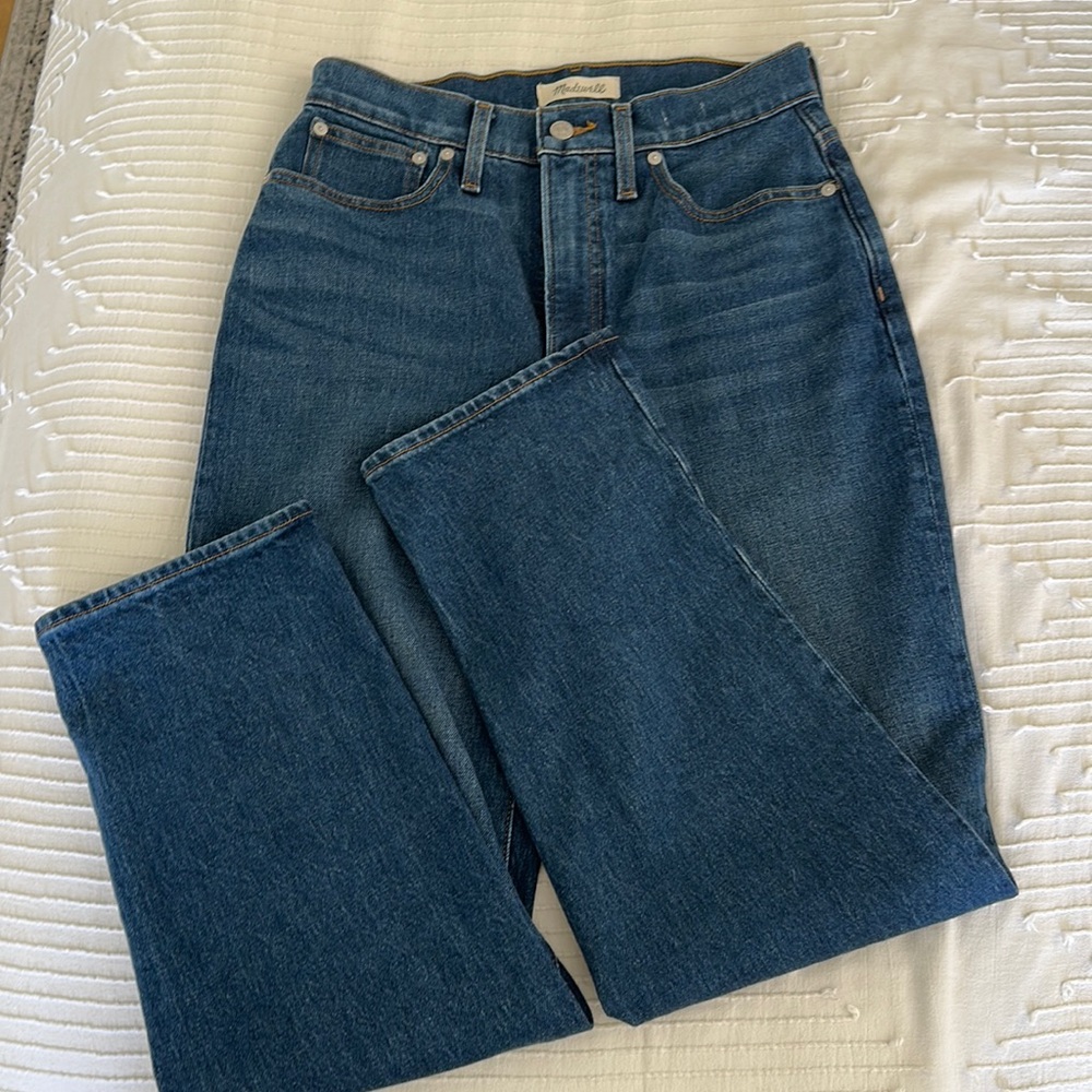 Madewell The Perfect Vintage Straight Jean size 27